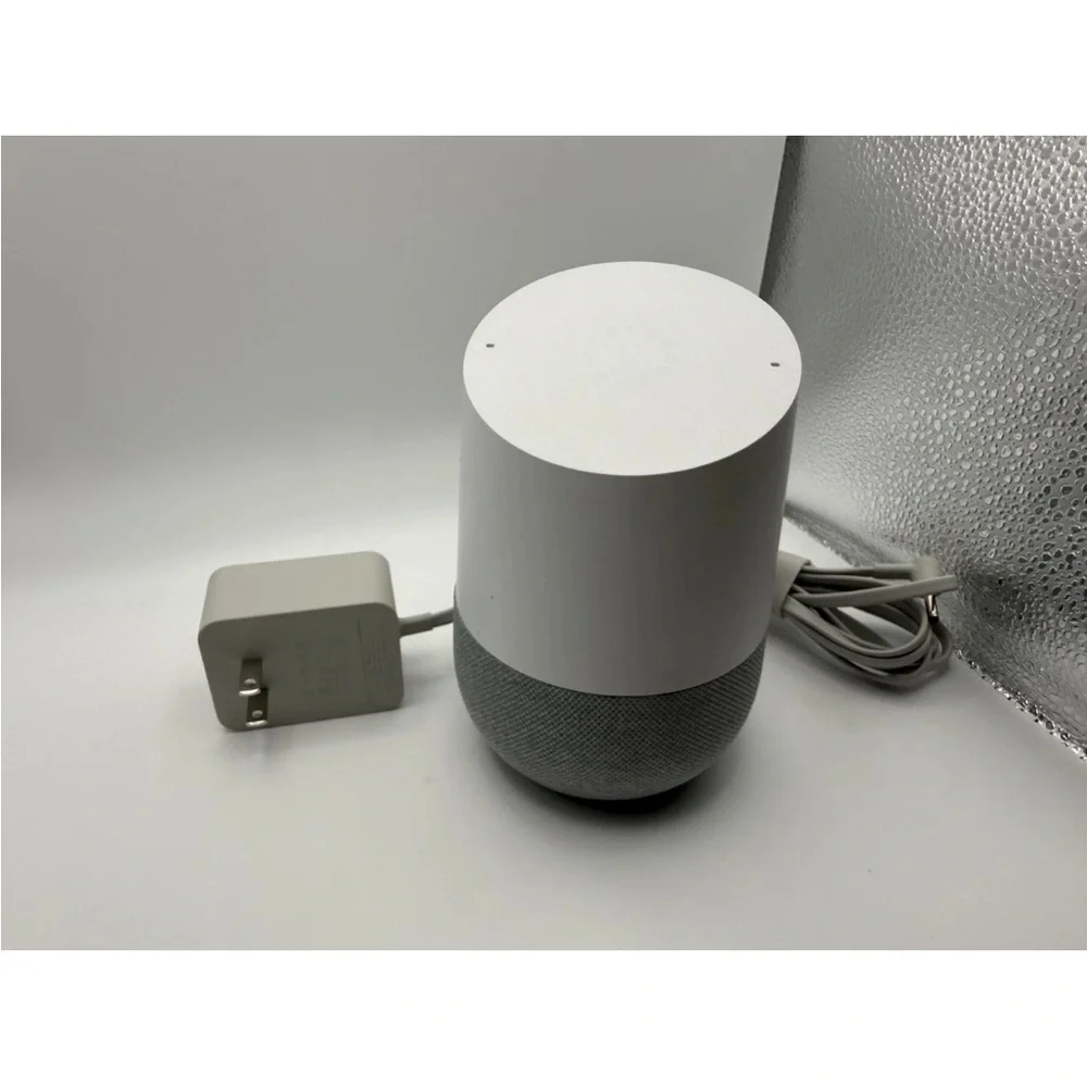 Google Smart Speaker in White and Gray